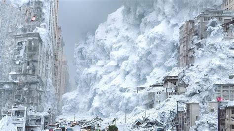 Chaos In Germany Tall Buildings Buried In Snow The Worst Blizzard In