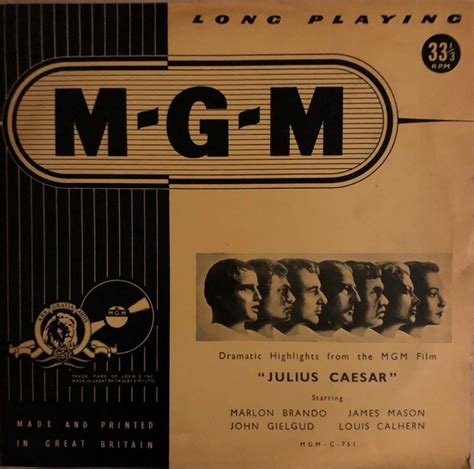 Film Music Site Julius Caesar Soundtrack Mikl S R Zsa Mgm Records