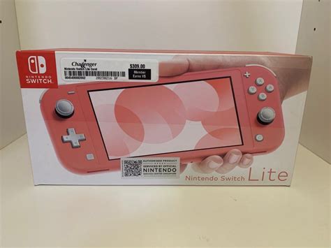 Nintendo Switch Lite - Coral Pink, Video Gaming, Video Game Consoles ...