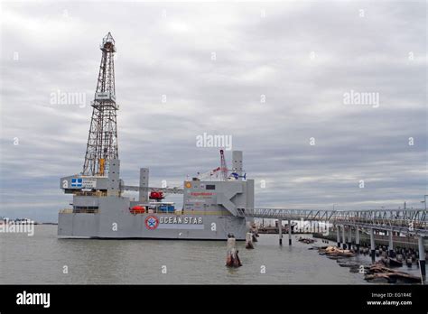 Offshore Oil Rigs Stock Photo Alamy