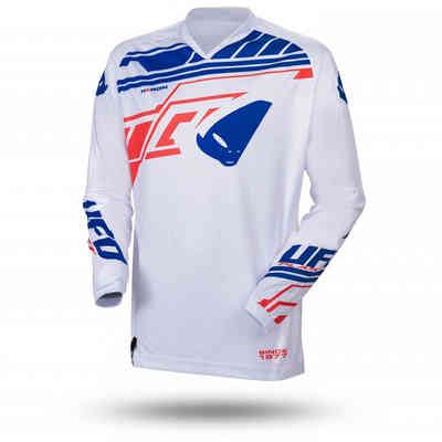 Maillot Moto Cross Enduro Ufo Heron Gris Orange Vente En Ligne