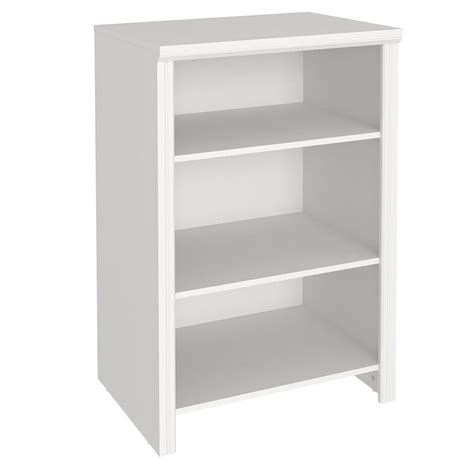 ClosetMaid Impressions 19.66 in. x 25 in. White Wood Deluxe 4-Shelf ...