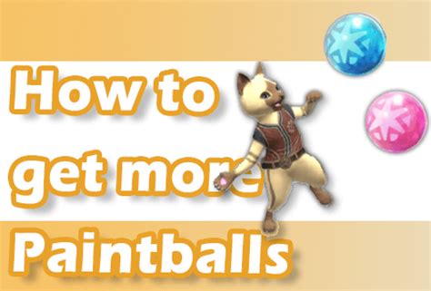 How To Get More Paintballs In Monster Hunter Now