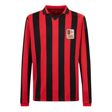 AC Milan Long Sleeve Soccer Jersey 2024 25 Gojersey