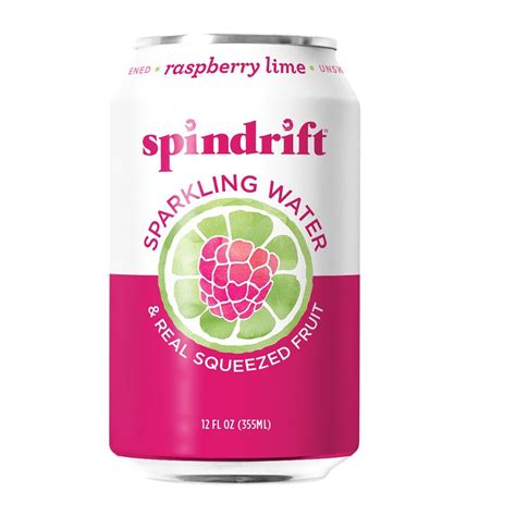 Buy Spindrift Sparkling Water 12 Fl Oz Cans 16 Pack Raspberry