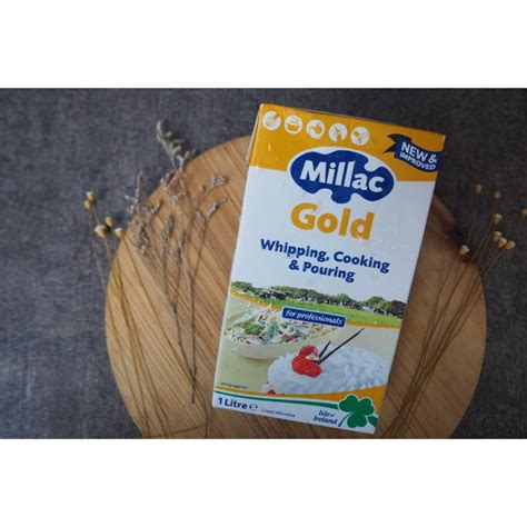 Jual Millac Gold Whipping Cream Liter Shopee Indonesia