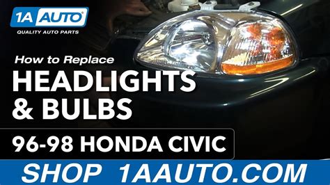 How To Replace Headlight Bulb Honda Civic Headlight Pro