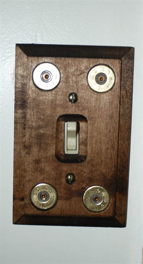 Custom Wood Light Switch Covers Wbullets