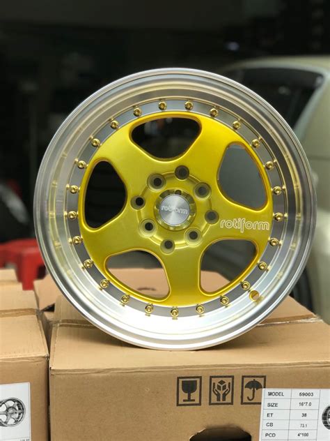 Rotiform 15 Inch Sports Rim Saga Flx Blm Persona Satria Neo Big Big