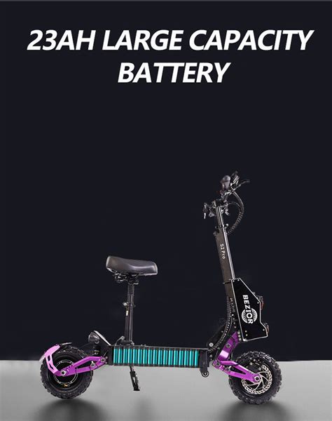 BEZIOR S2 Pro Electric Scooter With Dual Motor 23Ah Battery