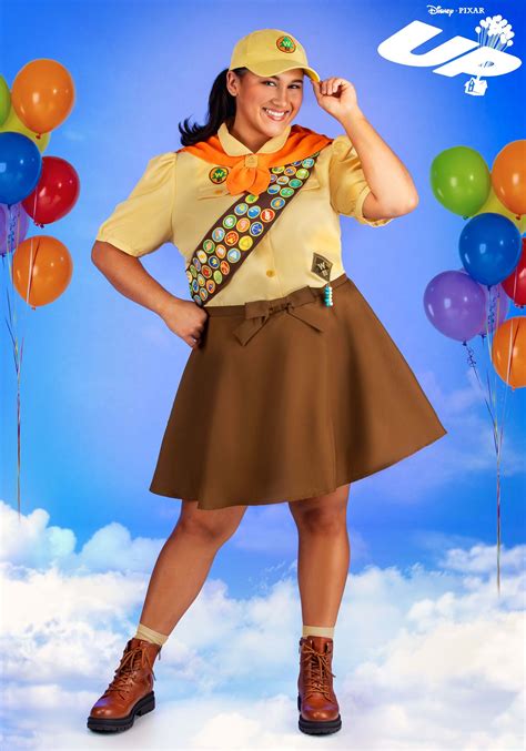 Women S Plus Size Disney And Pixar Wilderness Explorer Up Costume