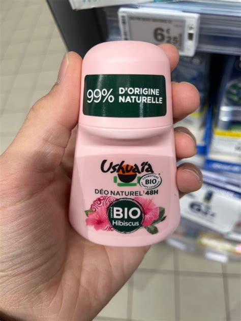 Ushuaïa Déodorant Bille 48 H Bio Hibiscus 50 ml INCI Beauty