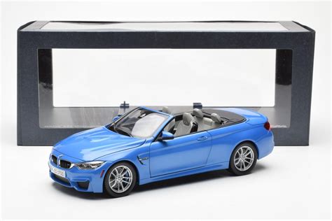 BMW M4 F82 Cabriolet 1 18 Yas Marina Blue Used Model