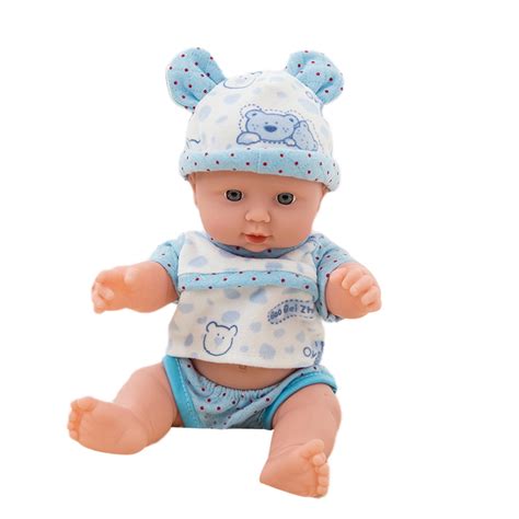 Muñeca bebé de 12 pulgadas para niños pequeños, juego de muñeca bebé