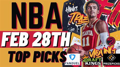 NBA Dfs DraftKings Fanduel Prize Picks Tuesday 2 28 2023 YouTube