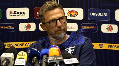 Serie A Frosinone Udinese Di Francesco Come Cantano I Tifosi