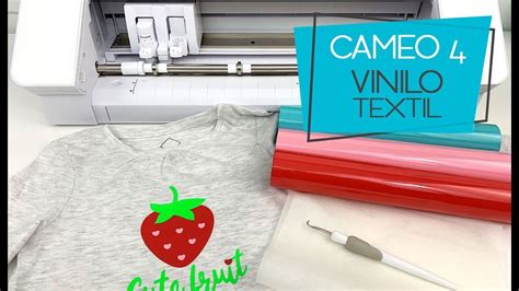 Tutorial Vinilo Textil Con Silhouette Cameo 4 YouTube Vinilos