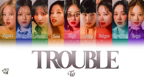 TWICE Trouble Tradução codificada em cores Legendado HAN ROM PT BR