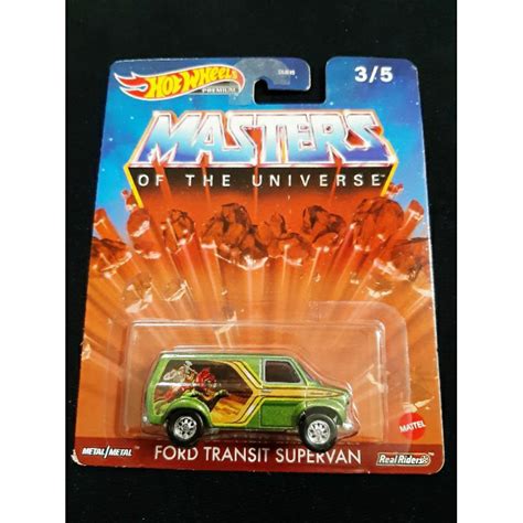 Hot Wheels FORD TRANSIT SUPERVAN NEW POP CULTURE Shopee Malaysia