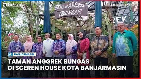 Taman Anggrek Bungas Di Sceren House Kota Banjarmasin Jl P