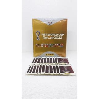 Album Figurinha Capa Dura Dourado Copa Do Mundo Fifa Qatar 2022 5