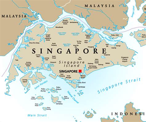 Singapura No Mapa Mundi