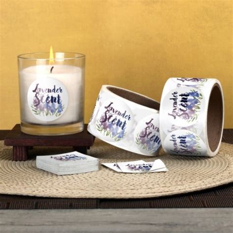 Custom Candle Labels | UPrinting