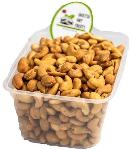 Buy Roasted Salted Cashews Kaju 500g Premium Namkeen Kaju Nuts