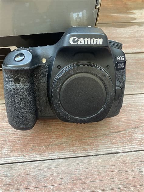 Canon EOS 80D Digital camera 24mp Bundle 3 Lens 2 Batteries Shutter 22k ...