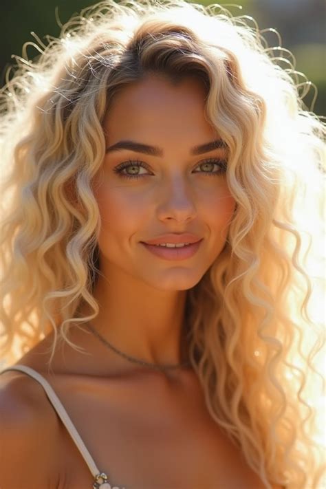 Blonde Highlights Curly Hair For Glam Trove