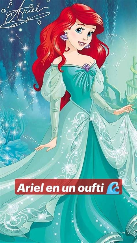 Ariel En Un Oufti Fond D Ecran Pastel Raiponse Disney Dessin De