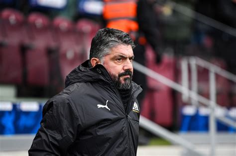 Om Un Coup Dur Pour Gennaro Gattuso Apr S Le Nul Contre Shakhtar