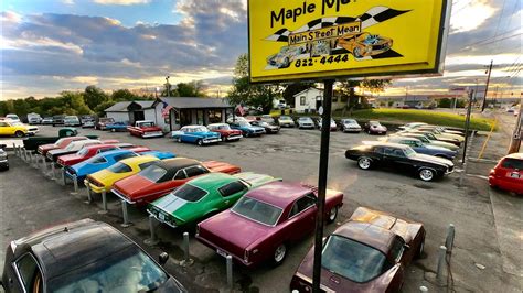 Hot Rods American Classic Car Lot Walk 10520 Maple Motors Youtube