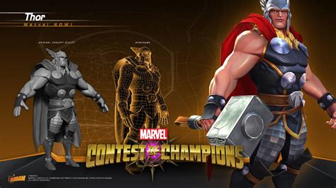 Marvel Contest Of Champions Thor Marvel Jeux Video Jeux