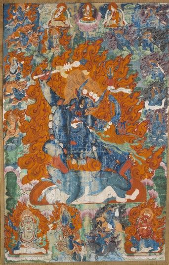 Yama Dharmaraja Buddhist Protector Outer Himalayan Art