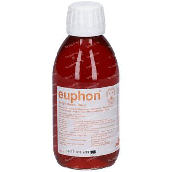 Euphon 200 Ml Sirop Commander Ici En Ligne FARMALINE Be