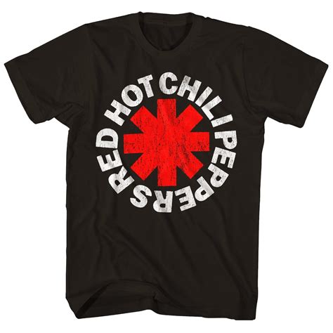 Red Hot Chili Peppers T Shirt Official Asterisk Logo T Shirt