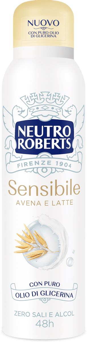 Neutro Roberts Deodorante Spray Sensibile Avena E Latte Ml