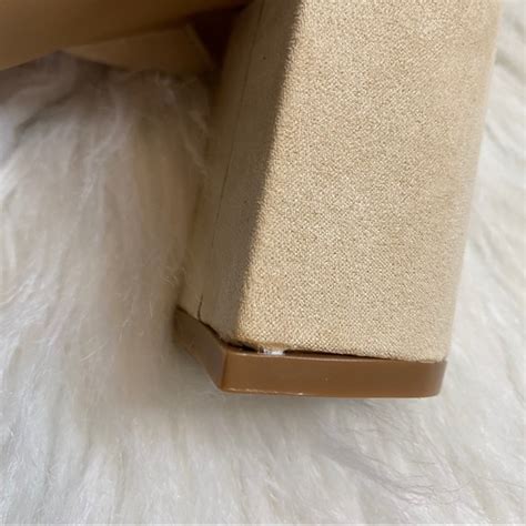 Lulus Shoes Lulus Suede Lace Up Heels Light Nude Size Poshmark