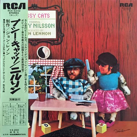 Harry Nilsson Pussy Cats Vinyl Gatefold LP Album 1974