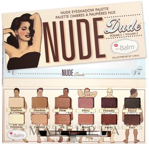 Тени theBalm Nude Dude Palette ID цена купить на Prom ua