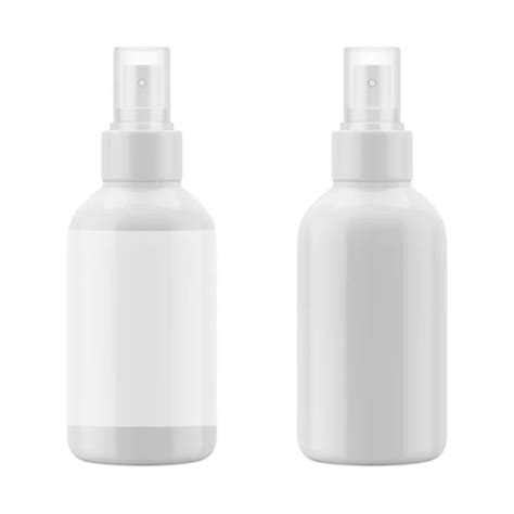 Spray Bottle Mockup Vector Art Stock Images Depositphotos