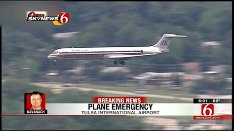 American Airlines Jet Makes Emergency Landing At Tulsa International