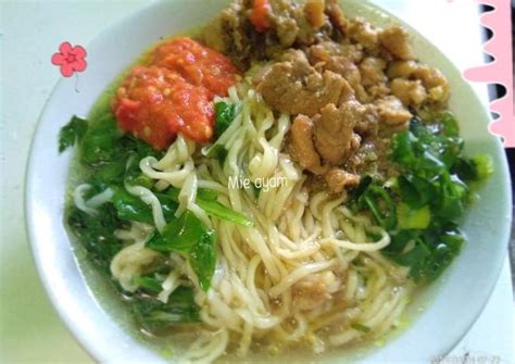 Resep Mie Ayam 🍜 Oleh Maryam Abdullah🌷 Cookpad