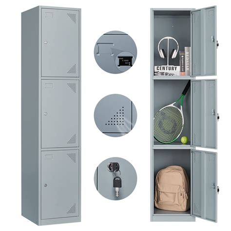 Buy Metal Locker For Employees,Storage Cabinet With Doors And Shelves