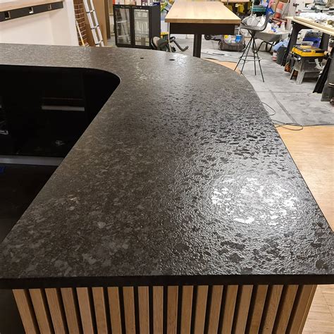 30mm Steel Grey Caress Natural Granite Counter Top