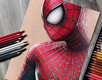 Spiderman Drawings In Pencil And Color