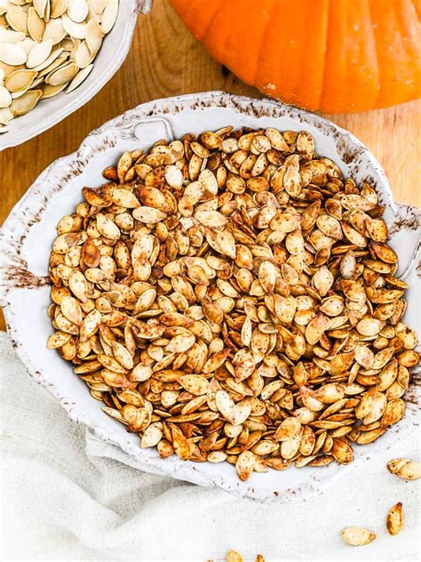 Roasted Pumpkin Seeds Recipe Delicious Table