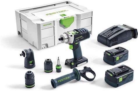 Wiertarko wkrętarka Festool PDC 18 4 Li 5 2 Set XL 40 60Nm 574704