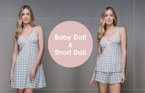 Baby doll e short doll entenda a diferença Blog de Lingerie e Moda Intima Online MIMAR